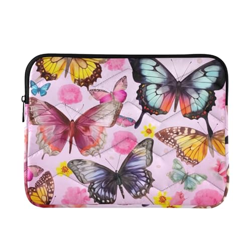 Funda Elegante para Laptop Mariposa 13-14 Pulgadas miniatura 1