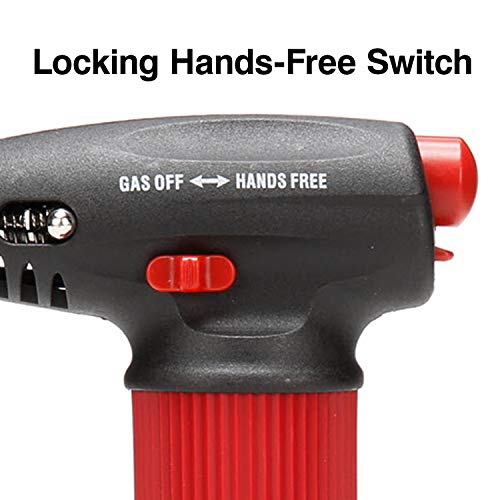 Master Appliance MT51 Professional Butane Torch Lighter, Hand Held Torch Lighter, Adjustable