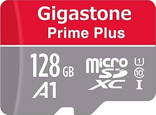 Gigastone 128GB Micro SD Card with Adapter, A1 Run App for Smartphone, High