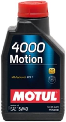 Motul 4000 Motion 15 W40 1 Litre