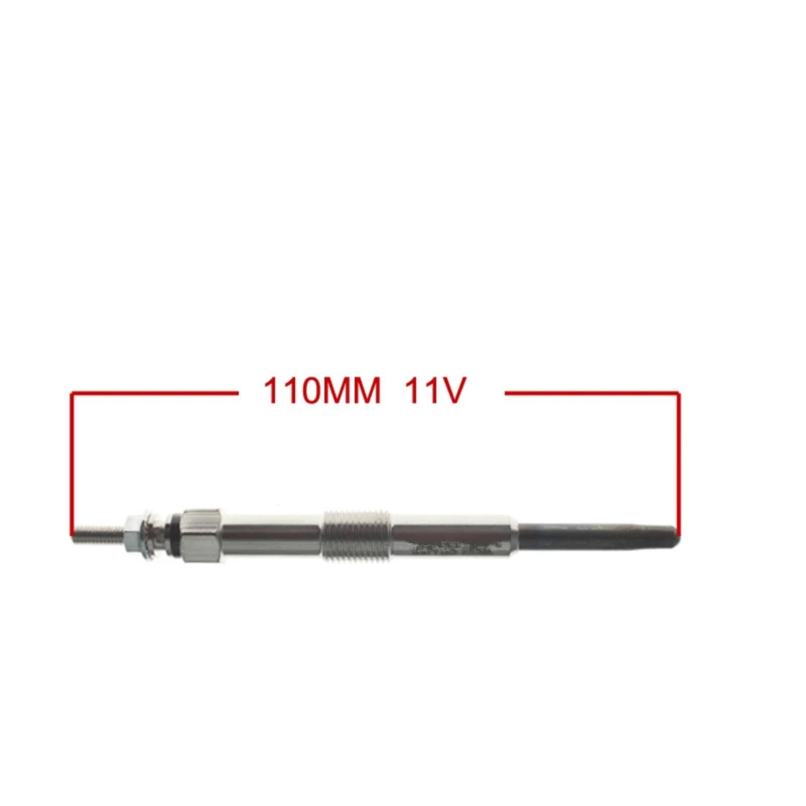 Bougie Préchauffage Moteur Compatible Avec Hyundai Pour Trajet FO MPV 2002-2006 Pour Santa Fe SM 2000-2006 D4EA Bougies De Préchauffage De Chauffage Diesel 11V 36710-27000 36710-27010