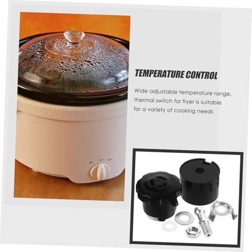 Reemplazo de válvula para olla a presión de acero inoxidable y plástico con cubierta anti-obstrucción para ollas eléctricas de presión, accesorios seguros para cocinar miniatura 3