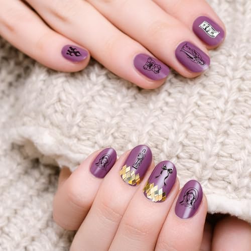 Virgin Mary Nail Stickers Charms - 246 Styles Christian Jesus San Judas Nail Stickers Guadalupe Nail Decals 3D Self-Adhesive for Nails Religious DIY Nail Design Suppliesï¼6 Sheets ï¼ - Image 4