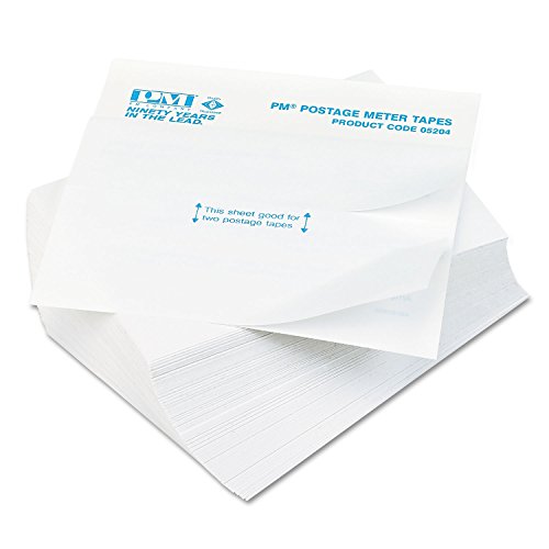 PM Company - Postage Meter Double Tape Sheets, 4 x...