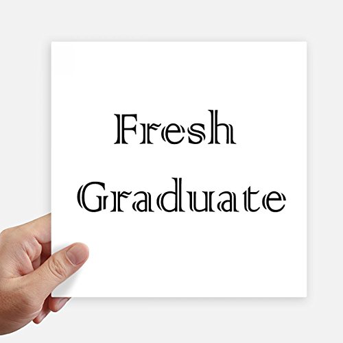 Decal autocollant diplômé université 20 cm pour customiser vos objets - 2