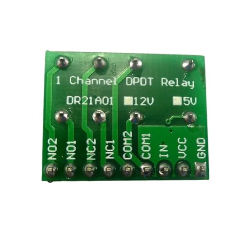 Inversion de polarité PLC efficace avec le module de commutation à double canal DPDT 12V DR21C01
