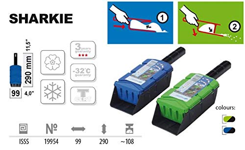 Scoop Spreader For Grass Seeds/Fertilizer/Sand/Salt, Multi-Use Hand Spot Spreader Effortlessly Spread Salt Or Sand On Driveways, Walkways And Parking Spots In The Winter - Up To 70 Oz. #TOP4