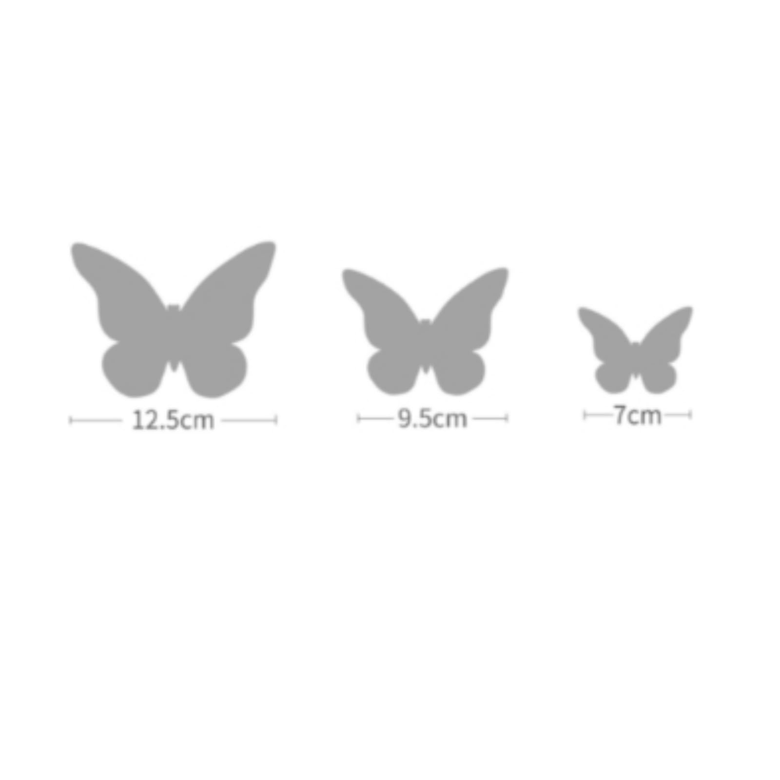 Escultura Pared con s Cerámica Epoxi con, Dorado, Mariposas DIY Dorado Dos Grupos