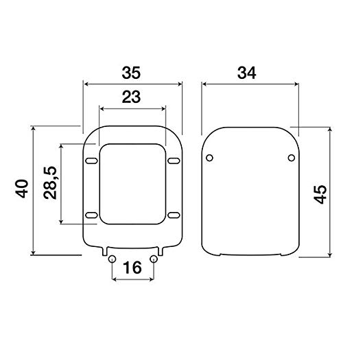 Copriwater compatibile Ideal standard serie Conca, Bianco
