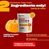 OH NORMAN! Two-Ingredient Pumpkin Dog Treats by Kaley Cuoco, Healthy Dog Treats for All Life Stages and Breeds, Air Dried, Ethically Sourced in Canada, 6 Oz