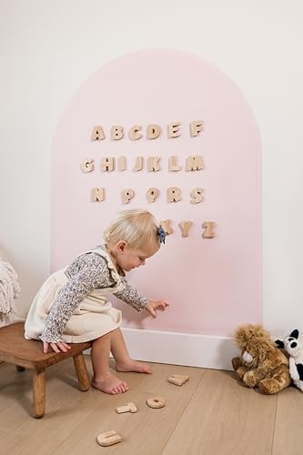 Image of Magnetic Wall Arch Chalkboard for Kids, 32"x40" - Peel and Stick, Educational Multifunctional Board Decal, Easy to Install & Clean, Fun Learning Activities