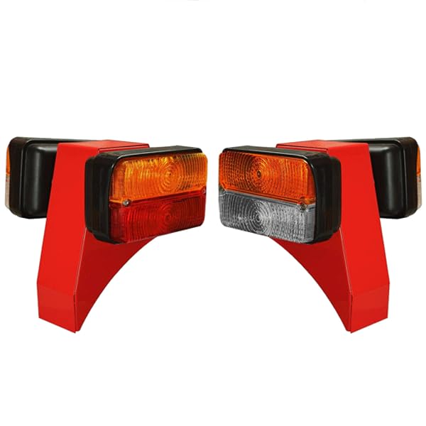 Kit de luz delantera trasera con soporte MF 240