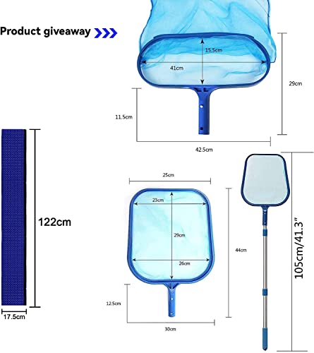 Barandal para piscina de acero inoxidable 47x80 cm miniatura 6