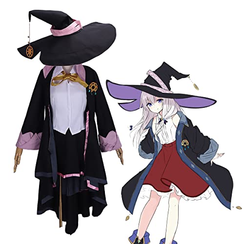 Amazon.co.jp: QBT 魔女の旅々 イレイナ コスプレ 衣装 灰の魔女 魔法