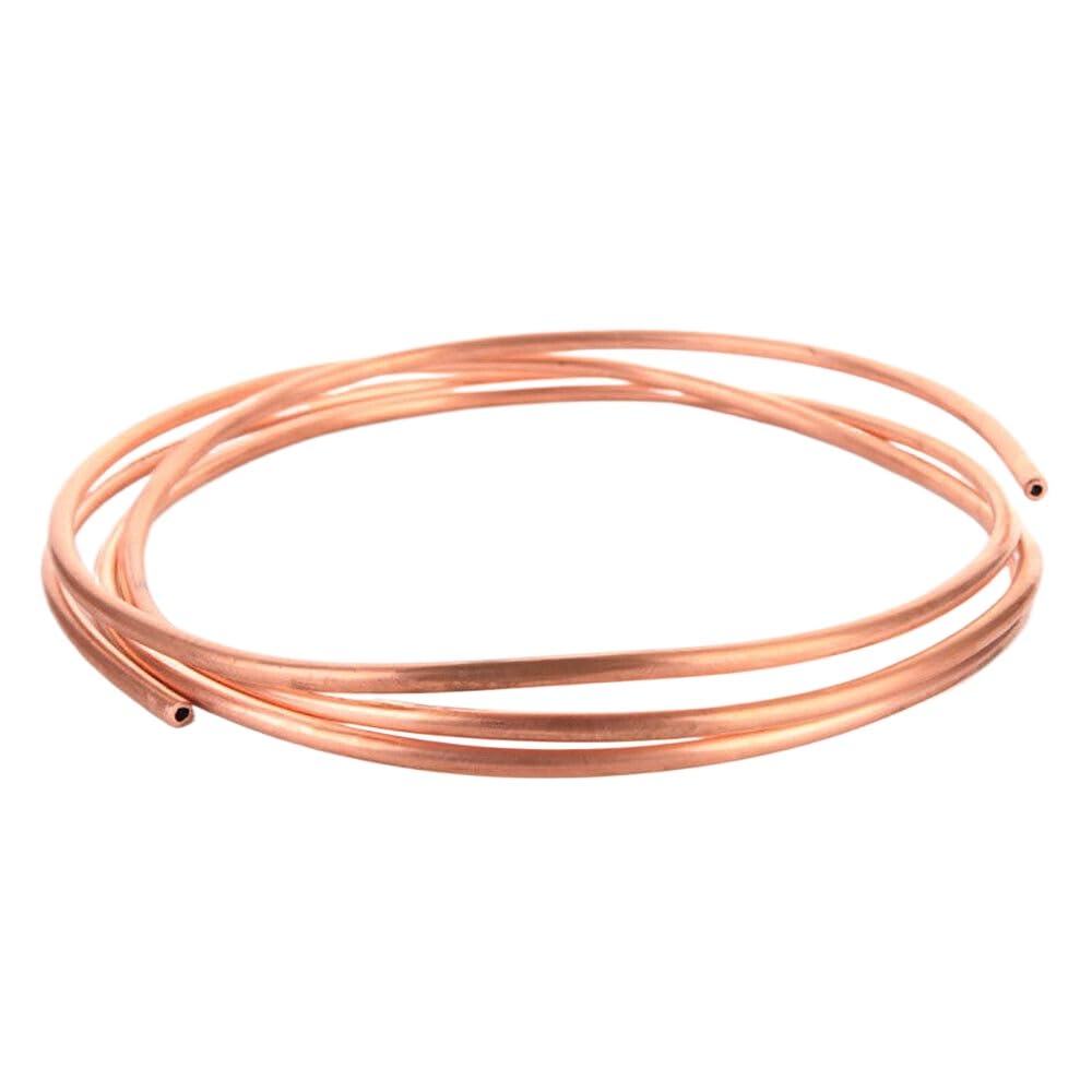 Fcoin One Color 1 Meter Copper Pipe Coil - 1.6Mm To 25Mm Diameter - Durable Plumbing And Refrigeration Solution-1Pc(2.5Mm X 0.5Mm X 1 M)