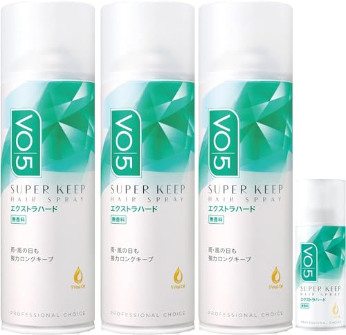 VO5 �w�A�X�v���[ �G�N�X�g���n�[�h ������ 330g 3�{�Z�b�g �O�� �A�z�ё΍� ���܂��t