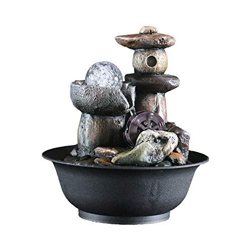 Zixin Einfach Wohnzimmer Dekoration Dekoration Rockery Fließendes Wasser Brunnen Dekoration Feng Shui Kugel Büro Feng Shui Rad Einweihungswohnaccessoires