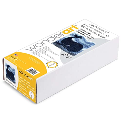 Image of Wonderart Latch Hook Yarn, Big Blue Whale