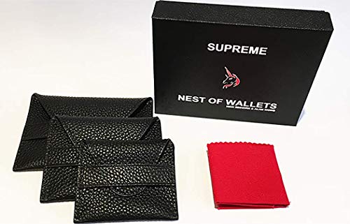 Super Soft Deluxe Nest of Wallets (AKA Nest of Wallets V2) by Nick Einhorn and Alan Wong- Trick