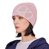 VA Square Jacquard Beanie Pink