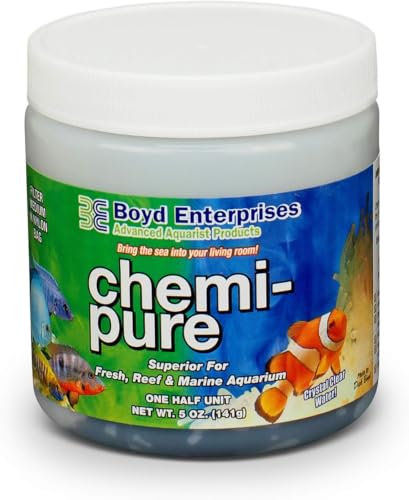Image of Boyd Enterprises ABE16706 Chemipure Filter Media for Aquarium, 5-Ounce(Pack of 12)
