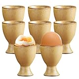 Utilisation polyvalente et kit pratique : avec ce set de coquetiers en porcelaine, vous recevrez 8 supports à œufs, idéal pour les grands déjeuners ou les brunchs. Que ce soit à la maison, au café ou lors d'un pique-nique, les supports à œufs apportent style et fonctionnalité. Le set de coquetiers en faïence est facile à nettoyer et protégé de manière optimale grâce à l'emballage sûr avec mousse et coton perlé. Parfait comme cadeau pour les amateurs et les collectionneurs de coquetiers en faïence.