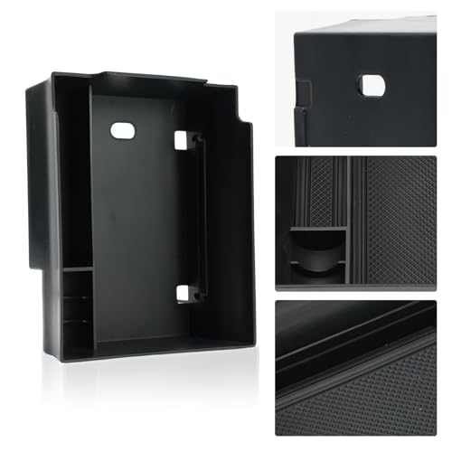 Attisfiera Armlehne Handschuhfach Organizer Aufbewahrungsbox für Ioniq 6 Mittelkonsole Aufbewahrungsbox Armlehne Organizer Mittelarmlehne Handschuhfach