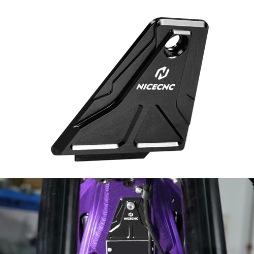 NICECNC Horn Cover Gap Cover Horn Delete Cover Plate Compatible with Surron Light bee X Surron Light bee S Surron Light bee L1E Segway X160 Segway X260, See Fitment, Black