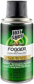 Hot Shot Fogger With Odor Neutralizer, Kills Roaches, Ants, Spiders & Fleas, Controls Heavy Infestations, 24 Count, 2 Ounce