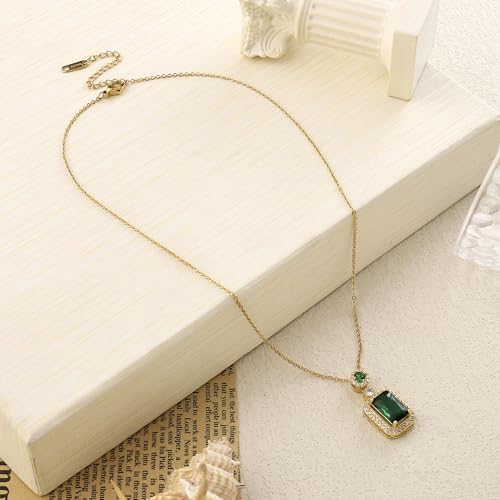 Image of SALTY Anti Tarnish Pendant Necklace for Women | Stylish Locket Neck Chain | Fashion Jewellery Accessories for Girls Boys | Minimal Jewelry | Ideal for Gifting - Scorpio | Gift for Diwali, Christmas, Marriage, Birthday
