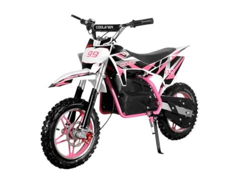 36V Electric Dirt Bike for Kids 500W Off-Road Dirt Bike (Pink)