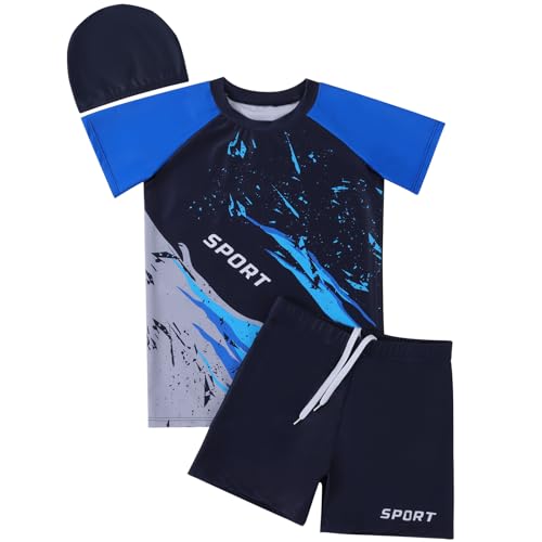 Maillot de bain garçon 3 pièces Valcatch protégeant du soleil pour la plage