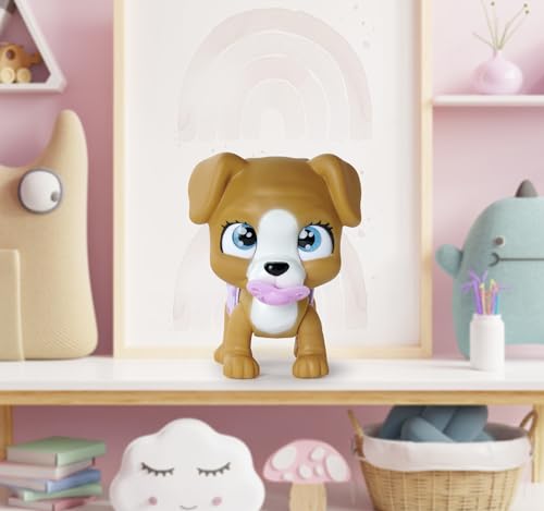 Simba 105953050 – Pamper Petz Hund, mit Trink- und Nässfunktion, Spielzeughund für Kinder ab 3 Jahren, Welpe zum Spielen, mit Überraschung und magischer Pfote