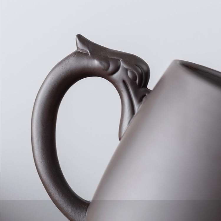 Tasse à thé Tasse à thé originale en sable violet, filtre for infusion de thé, tasse à thé de bureau, tasse à thé légère et de luxe Récipient de trempage