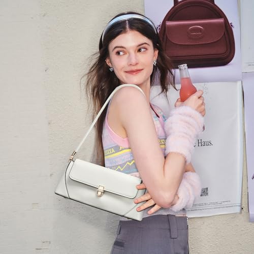 Image of Keyli Vintage Shoulder Bag for Women Retro Classic Handbag Cute Small Purse Fashion Leather Mini Hobo Clutch | Small