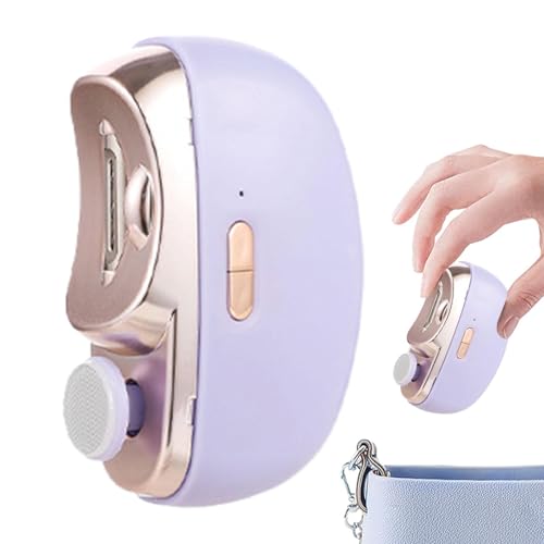 Coupe-ongles électrique pour bébés et adultes avec récupérateur intégré