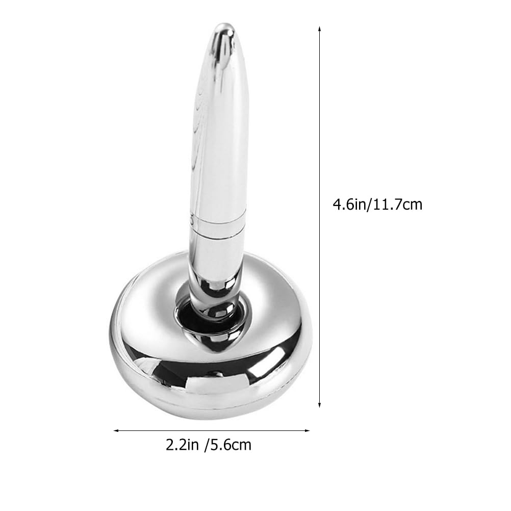 DOITOOL 2 bolígrafos magnéticos de metal flotantes para oficina, elegantes bolígrafos para hombres, para firmas y suministros de oficina