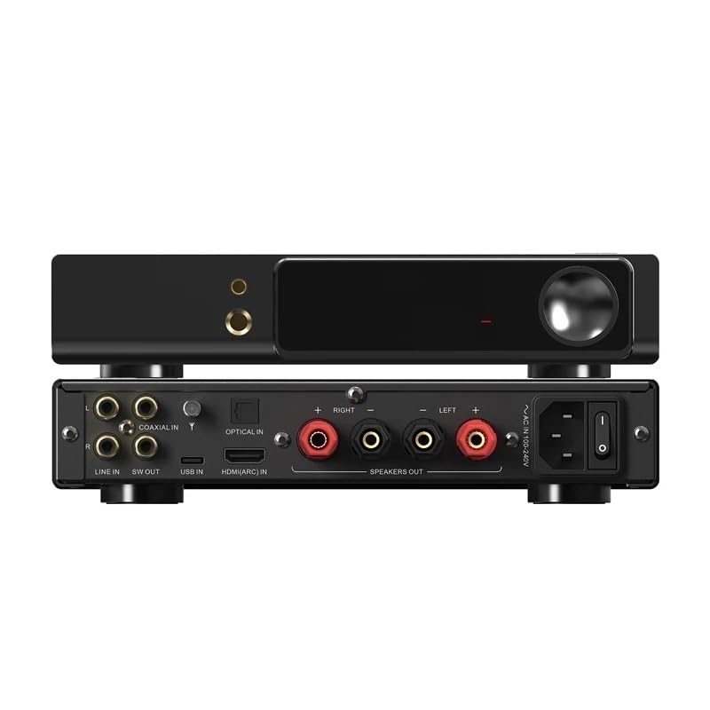 Zestaw wzmacniacza DAC, 165 W×2 (4 Ω) stereofoniczny wzmacniacz mocy Hi-Fi do kina domowego