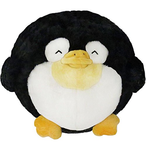 Squishable Penguin Plush, Black & White, Mini 7