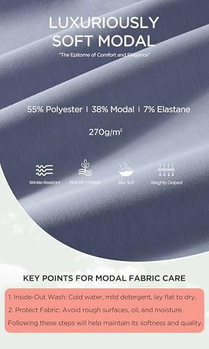 Image of ODODOS Modal Soft Long Sleeve Cropped Sweatshirts for Women Oversized Crew Neck Pullover Crop Top