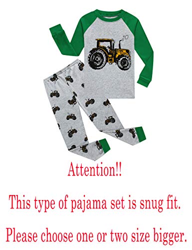 Image of Family Feeling Kids & Toddler Boys Pajamas 2 Piece Pjs Set 100% Cotton Sleepwear