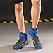 UKUBOXBAG Men's Women's Boxing Shoes, Fashion Boxers Fighting Footwear Non-Slip Exercise Fitness Sneaker Breathable Mesh Wrestling Trainers,Blue,8.5