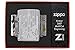 Zippo Waxy Leaf Design Armor High Polish Chrome Pocket Lighter