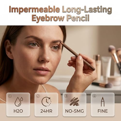 Delineador de ojos lápiz negro mate smudge proof miniatura 2