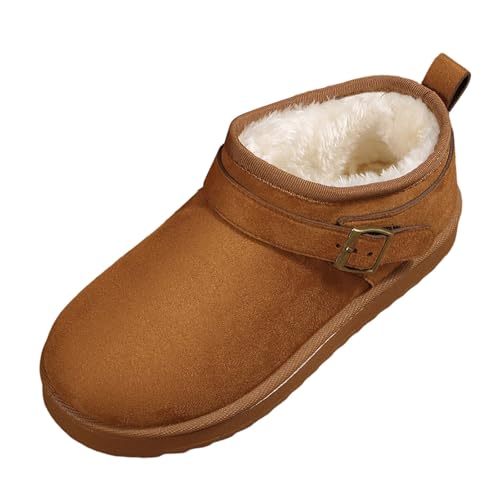 Bottes de neige femme pour pieds frileux avec doublure chaude et semelle marche