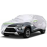 KEYOOG 6-Layer Full Car Cover is All-Weather Waterproof, Universal in All Seasons, Snow Prevention,