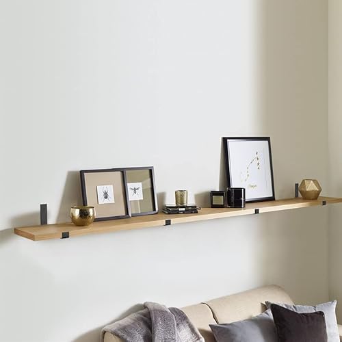 8 Inch J Shelf Brackets (Match 7.25" Board) 4Pcs + 12 Inch Z Shelf Brackets (Match 11.25" Board) 4Pcs #TOP7