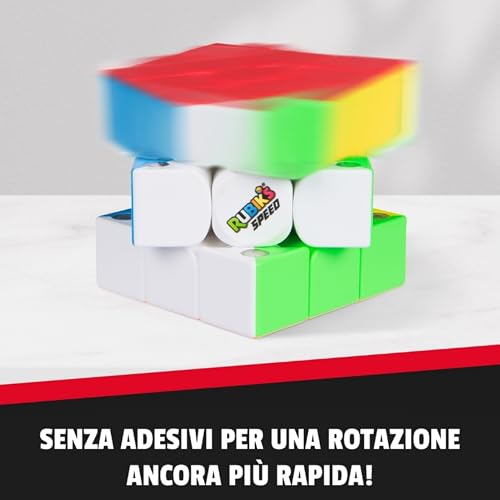 Cubo Rubik's, Cubo Rapido Magnetico 3X3 Per Risoluzioni Velocissime, Giocattolo Tattile E Rompicapo Da Risolvere, Per Adulti E Bambini Dagli 8 Anni In Su - 3