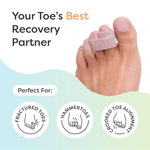 ZenToes Broken Toe Brace or Splint - Pack of 4