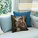 DMHVGEW Decorative Throw Pillow Covers Italy Tuscan Pillow Cover for Sofa Couch Bedroom Living Room Pillows Cover Outdoor Pillowcase 18 X 18 Inch